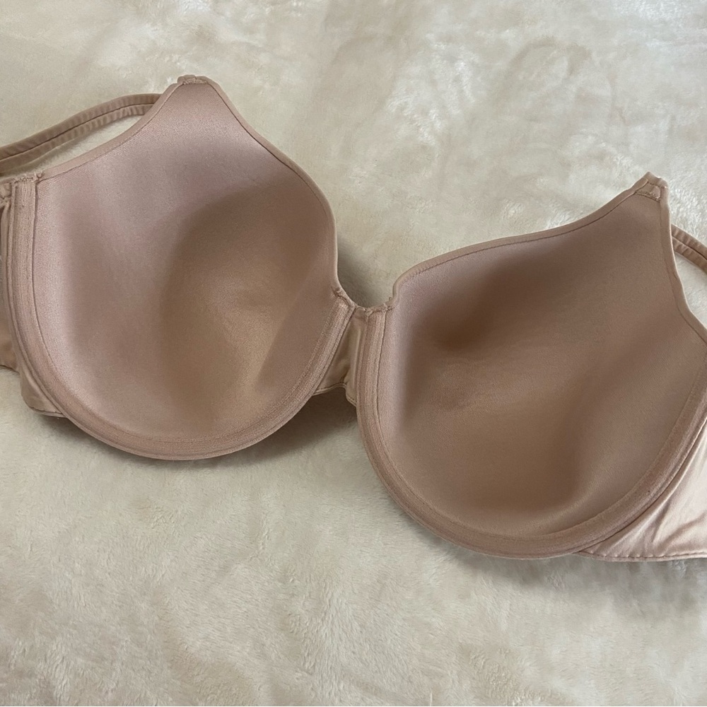 SKIMS / Nude Lightly Lined Padded Underwire Bra Size 34DDD - Picture 4 of 6